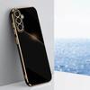Роскошный силиконовый чехол с покрытием для Samsung Galaxy A15 A25 A35 A55 A13 A16 A06 A24 M34 5G A05S A17 A07 A26 S24 S23 A36 A56 S25 S26 A37 A57 Квадратная крышка