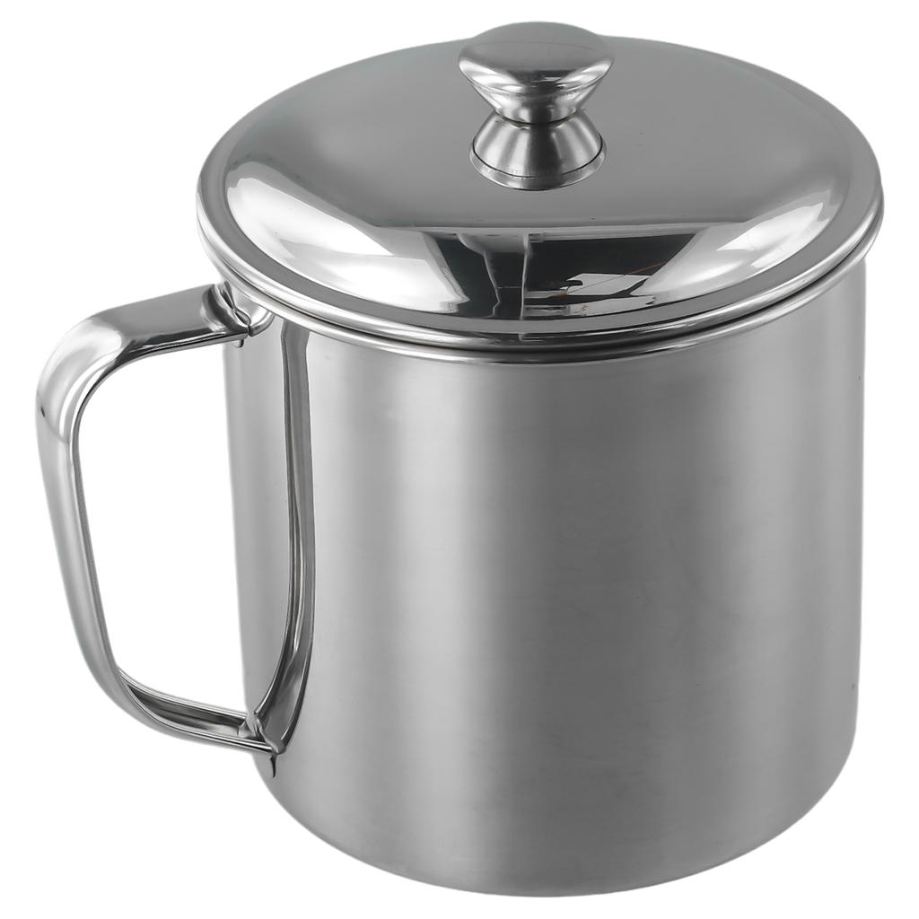 200-1100 мл кружка для питья с ручкой из нержавеющей стали для воды, молока, кофе, чая, кружка для кемпинга, домашняя дорожная посуда для питья, чашка для воды