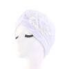 Sequin Flower Headwear Bandana Sleep Cap Muslim Turban Hat Indian Inner Hijabs Head Wrap
