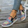 Fashion New Women''s Flats Round Toe Flat Shoes for Women Slip On Platform Loafers Women's Vulcanize Shoes Outdoor Light Causal Sneakers