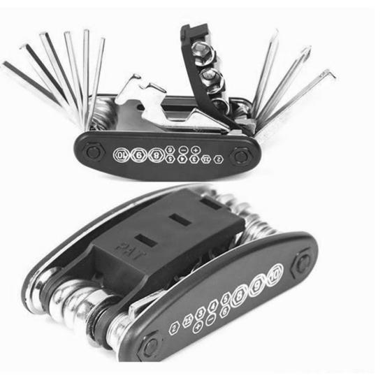 15 In 1 Multi Bike Bicycle Repair Tool Kit Set Hex Spoke Wrench Screwdriver