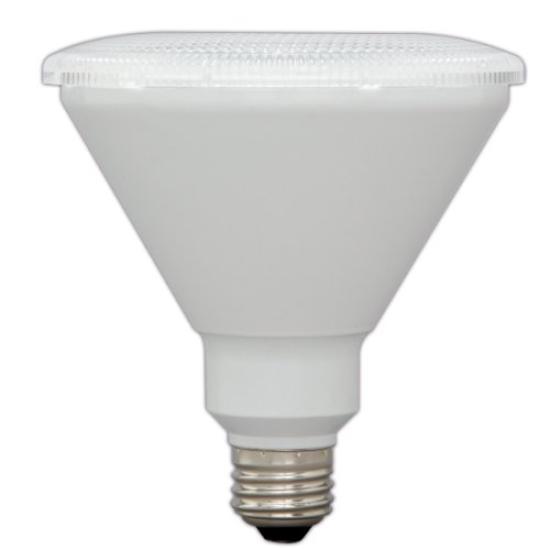 Iris Ohyama Eco Hilux LED Beam E26 25W Warm Downward Lamp, Base, Equivalent, White, Facing, LDR12L-W-V3