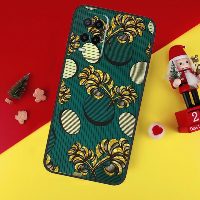 Чехол с африканским восковым принтом для Oppo A5 A6 Pro A15 A57 A17 A54 A74 A94 A76 A16 A96 A40 A60 A80 A18 A38 A58 A78 A98