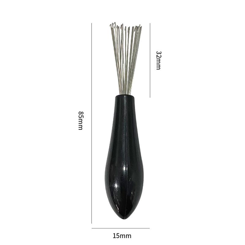 1pcs Comb Hair Brush Cleaner Food-safe Plastic Handle Cleaning Brush Remover Embedded Beauty Tools Cleaning Products Cleaning Supplies