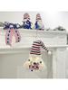 Кукла-игрушка на День независимости США Уникальные безликие гномы Мягкая набивная кукла X3UC