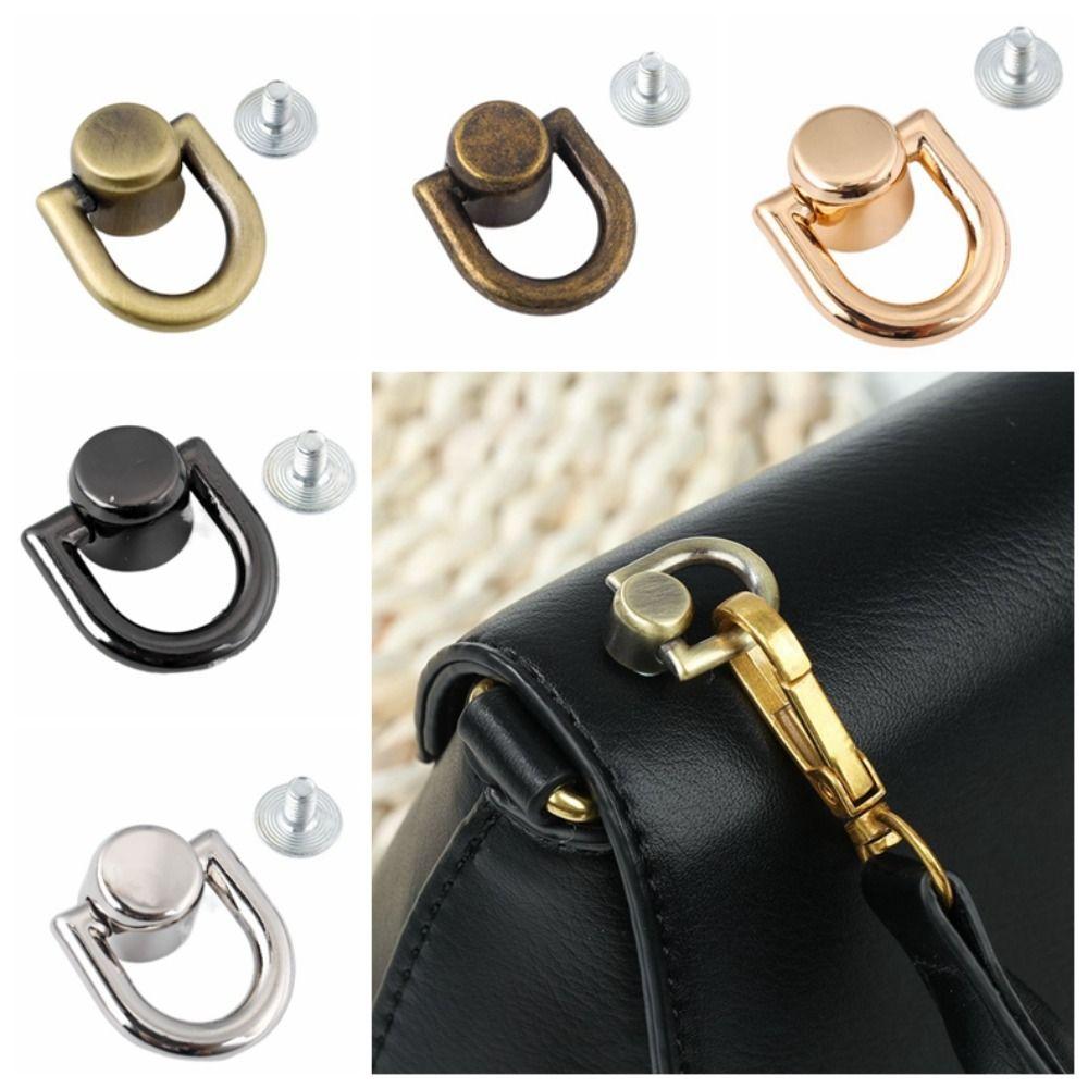 Tong Snap Metal Bag Rivet Nail Metal Handbag Belt Durable Bag Rivet Nail Buckle  Traveling Bag