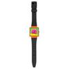 Swatch Кварцевый механизм 20 метров водонепроницаемость Унисекс Швейцарские часы 41,8*33,25 мм Зеленый циферблат Биокерамический корпус Ремешок из биоисточника SO34Z101