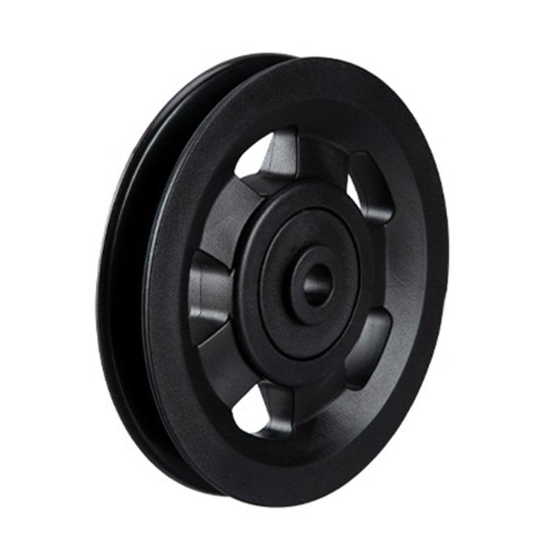 Wearproof Pulley Bearing Pulley Round Fitness Pulley Wheel Replacement Gym Cable Pulley Wheel Nylon Bearing Pulley Wheel