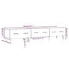 VidaXL TV Stand High Gloss White 150x36x30 Cm Engineered Wood 829166