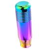 Abfer Shift Knob Aluminum Alloy Car Gear Stick Shifter Head Replacement Auto Manual Vehicle Universal Car Accessories Interior (Multi Color)