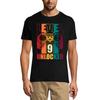 Men's Gaming T-Shirt Level 9 Unlocked - Funny Gamer 9th Birthday Tee Shirt