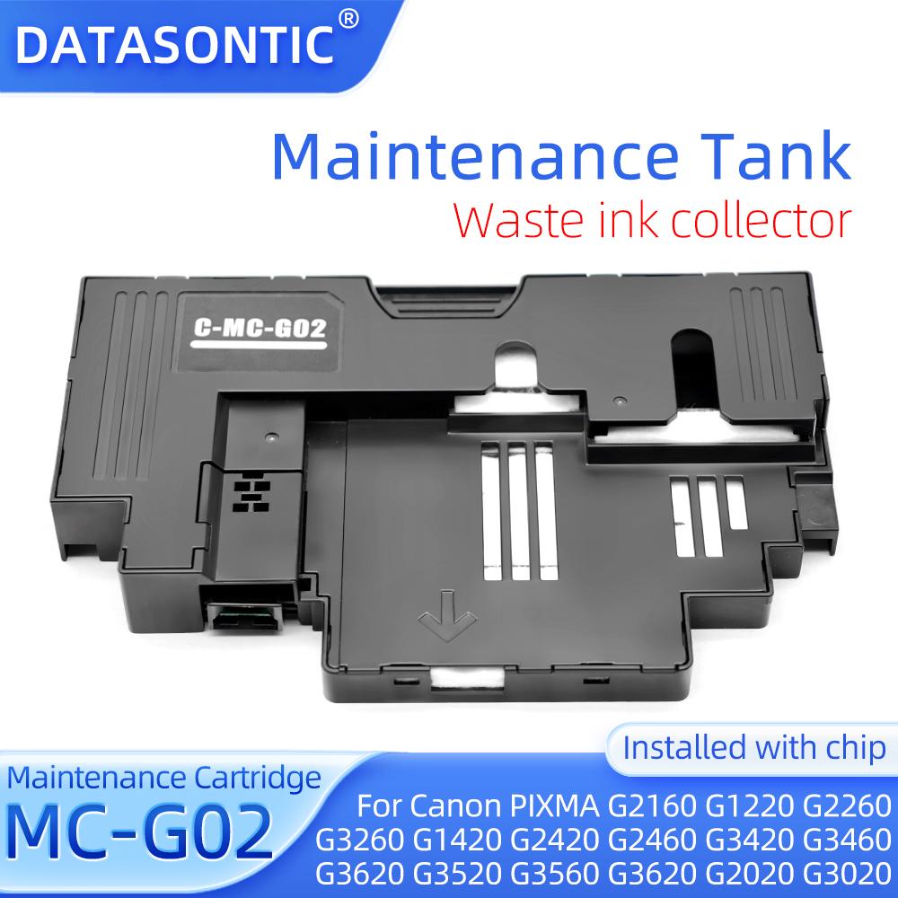MC-G02 Коробка для обслуживания с чипом для Canon G1922 G2920 G2923 G2960 G2962 G3920 Коробка для обслуживания 1 шт. 5 шт.