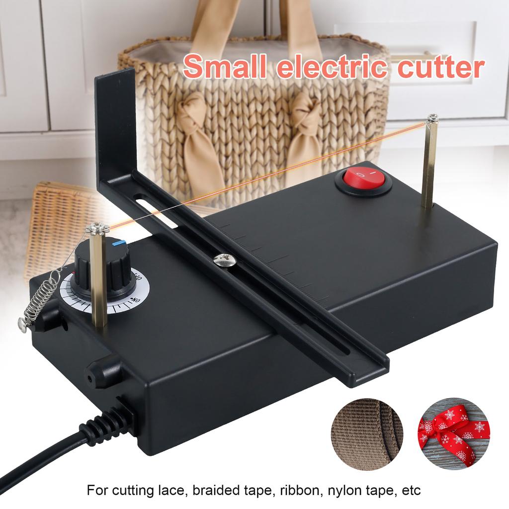 Hot Ribbon Cutting Machine 0-700℃ Adjustable Webbing Cutter Multi-purpose Mini Hot Ribbon Cutter Electric Hot Cutting Tool DIY