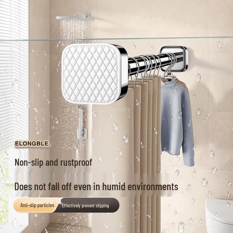 Телескопическая штанга без сверления для сушки и штор