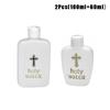 2/3 шт. креативная бутылка для святой воды с узором в виде креста Иисуса, прочная портативная долговечная бутылка для святой воды для церкви