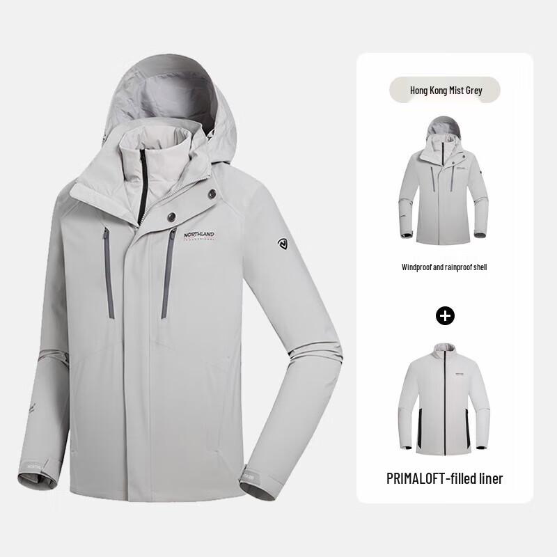 Northland Men's Cloud Mountain Primaloft® 3-in-1 Winter Shell Jacket
