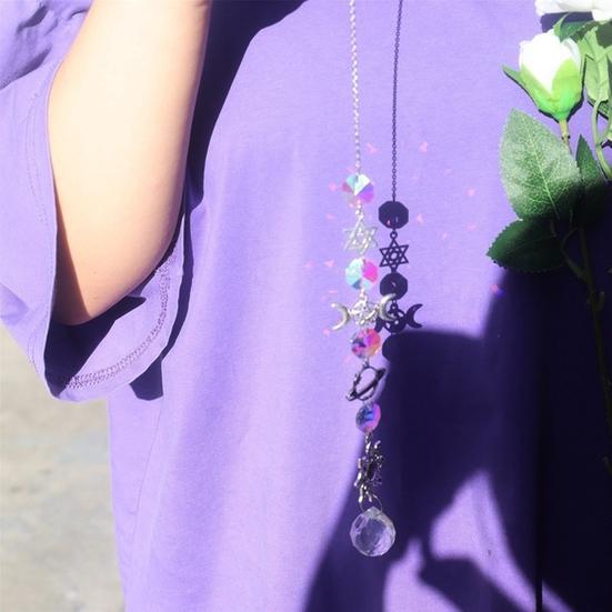 Подвесной кулон Sun Catcher Shiny Decorative Diamond Alloy Garden Prisms, подвесной декоративный кулон AVE