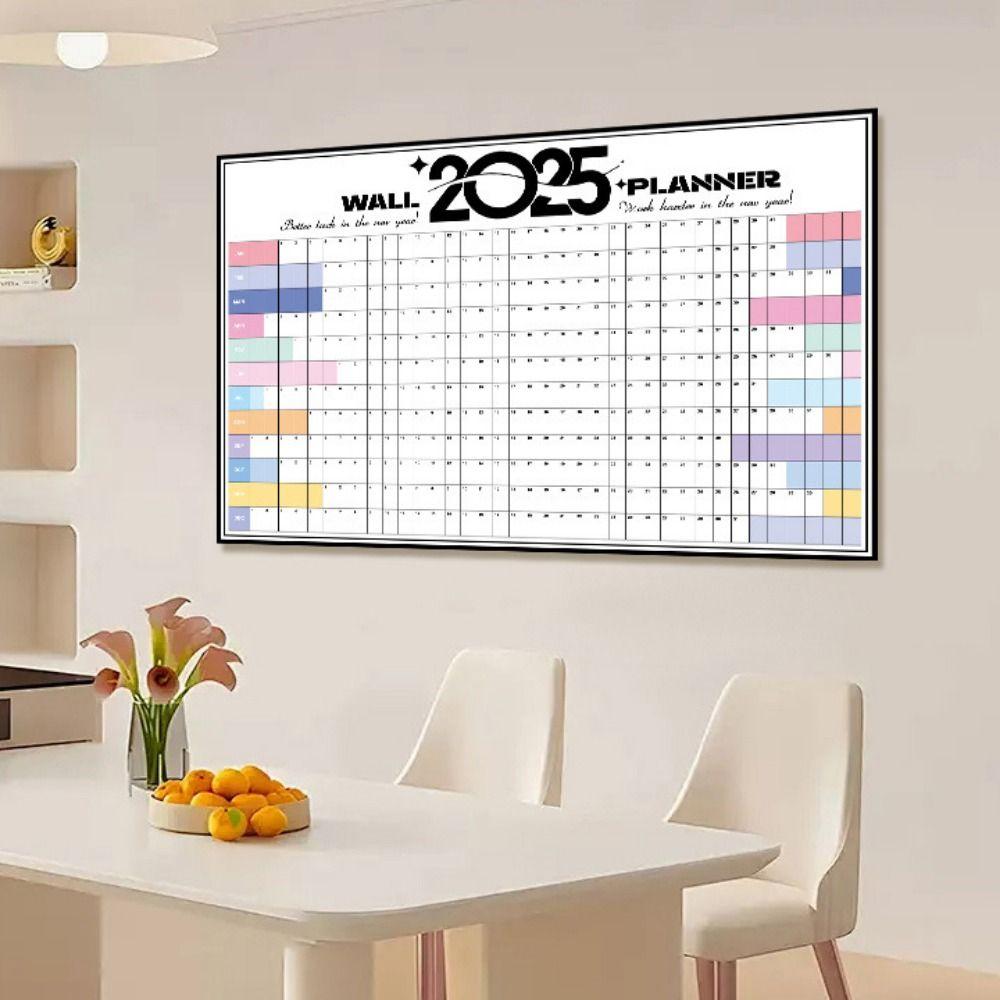 Декоративный список целей Расписание Пластиковый планировщик Настенный календарь Для школы офиса