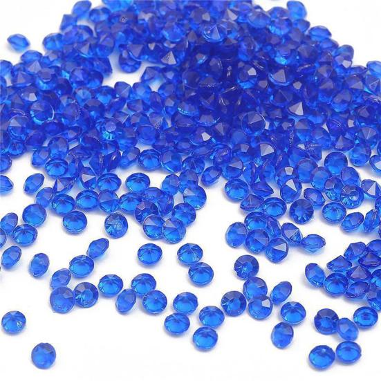 1000 шт. акриловые стразы цветные смоляные искусственные хрустальные камни DIY поделки наполнители для ваз свадьбы домашний декор стола