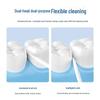 FAWNMUM 2-in-1 Dental Floss Picks & Brushes