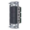 Panasonic Frame Set Triple Upper Middle Lower 15A 300V AC Matte Gray WNSS50424H SO-STYLE Switch/Mounting 4-way 3-way 4-way