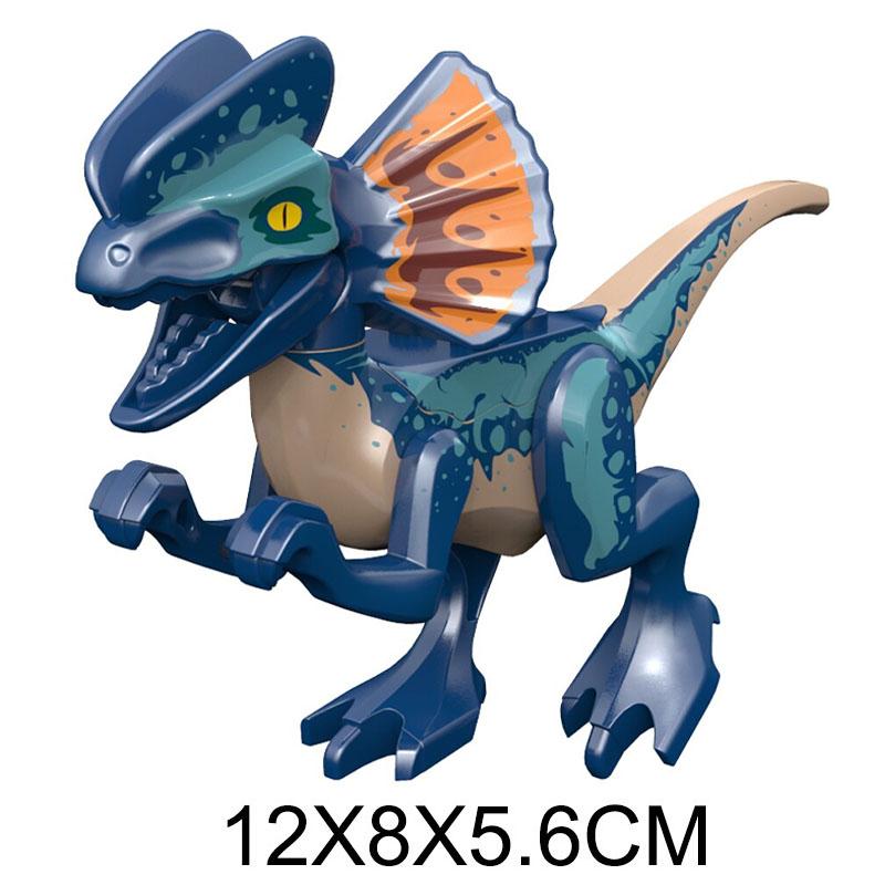 Парк Юрского периода Мир Динозавры Гиросфера Велоцираптор Раптор Блю Чарли Эхо Оуэн Клэр Модель Блоки Фигурка Игрушки Для Детей