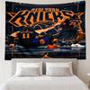Knicks logo Tapestry for Bedroom Aesthetic Classroom Tapestries Wall Hanging for Living Room Dorm Office,Ideal Creative Gift