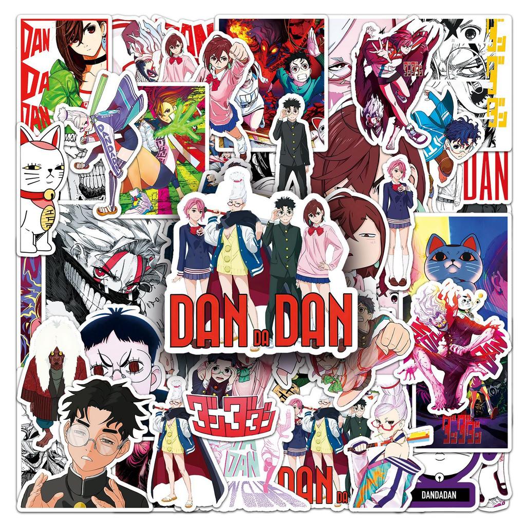50 Смелых Вечериночных Граффити Наклеек Персонализированные Мультяшные Японские Комиксы Украшение Чехол для Мобильного Телефона Наклейки для Компьютера Ноутбука