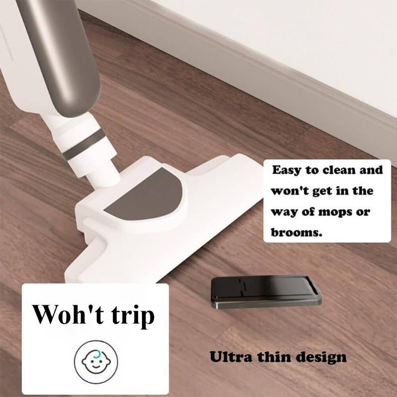 1Pc Non-Punch Door Stopper Automatic Floor Floor DoorStop Furniture Fittings Black Grey Stopper For Door Windproof