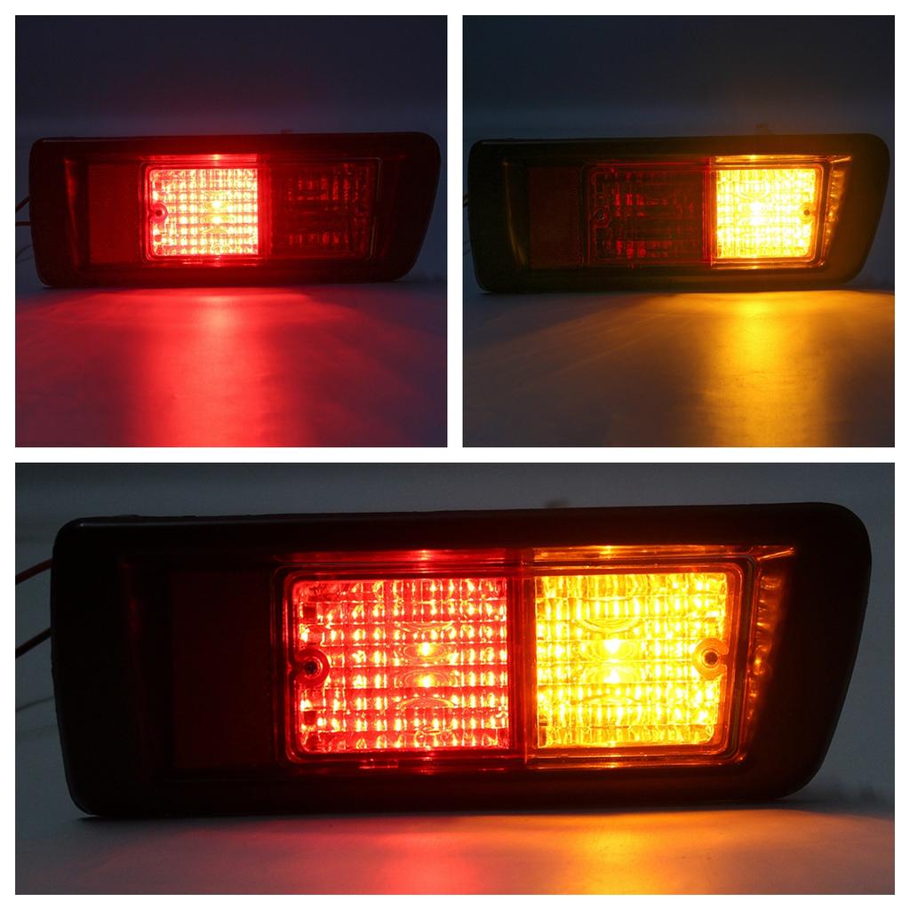 #8155160510 12 В задний бампер фонарь для Totyota Land Cruiser Prado LC90 3400 FJ90 FJ95 2700 1996-2003 задние фонари