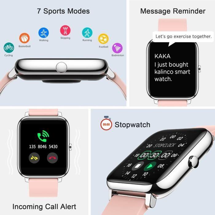 Умные часы - KALINCO - Спорт - Монитор сна - Пульс - SpO2