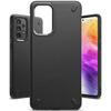 Durable and flexible Galaxy A73 Onyx black case