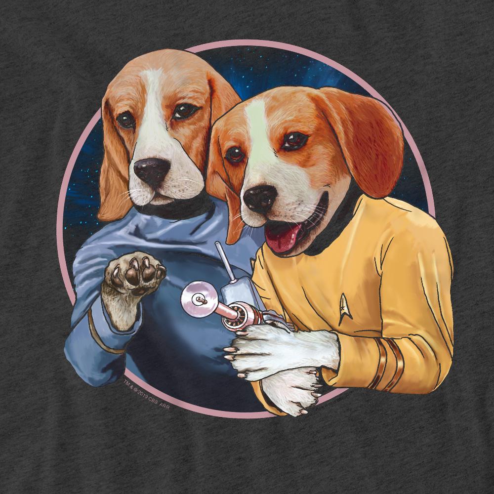 Star Trek Unisex Adult Dogs T-Shirt