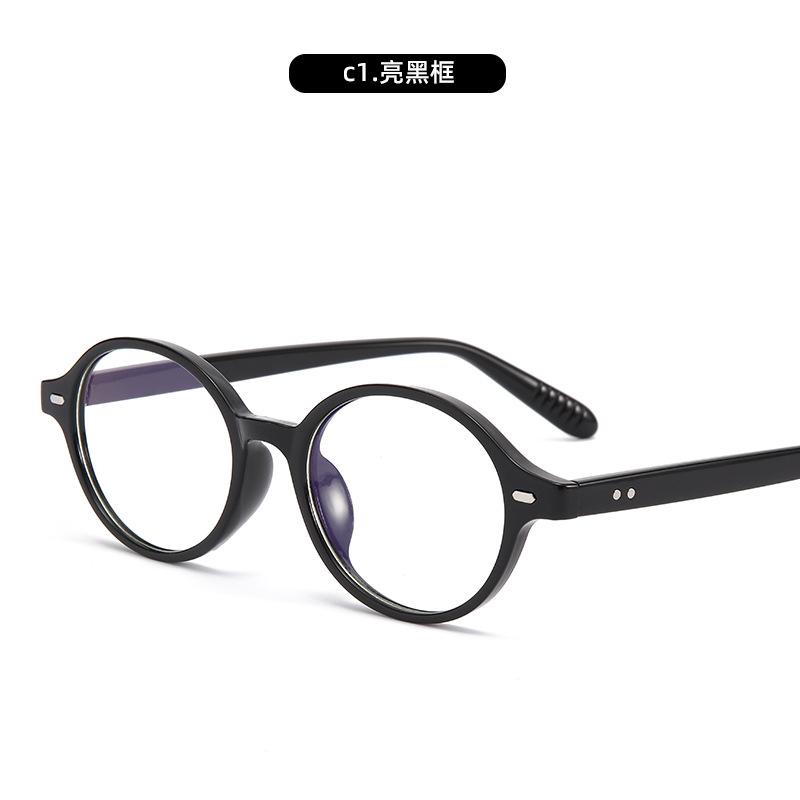 Анти-синие плоские очки ретро черепаховые очки ботаники оправа овальная маленькая оправа солнцезащитные очки женские