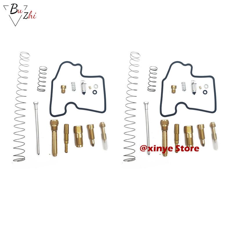 Carburetor repair kit needle valve gasket air screw for Kawasaki KVF Prairie 650 700 Brute Force 650 KVF650 4x4 KVF700 A B D