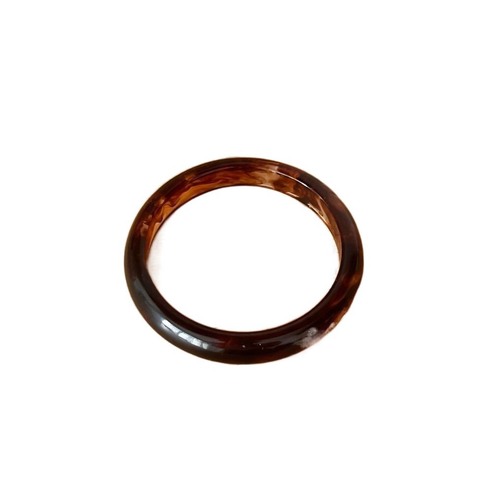 Colorful Fine Bangles Smooth Round Lady's Bracelet New Resin Bracelets Gifts
