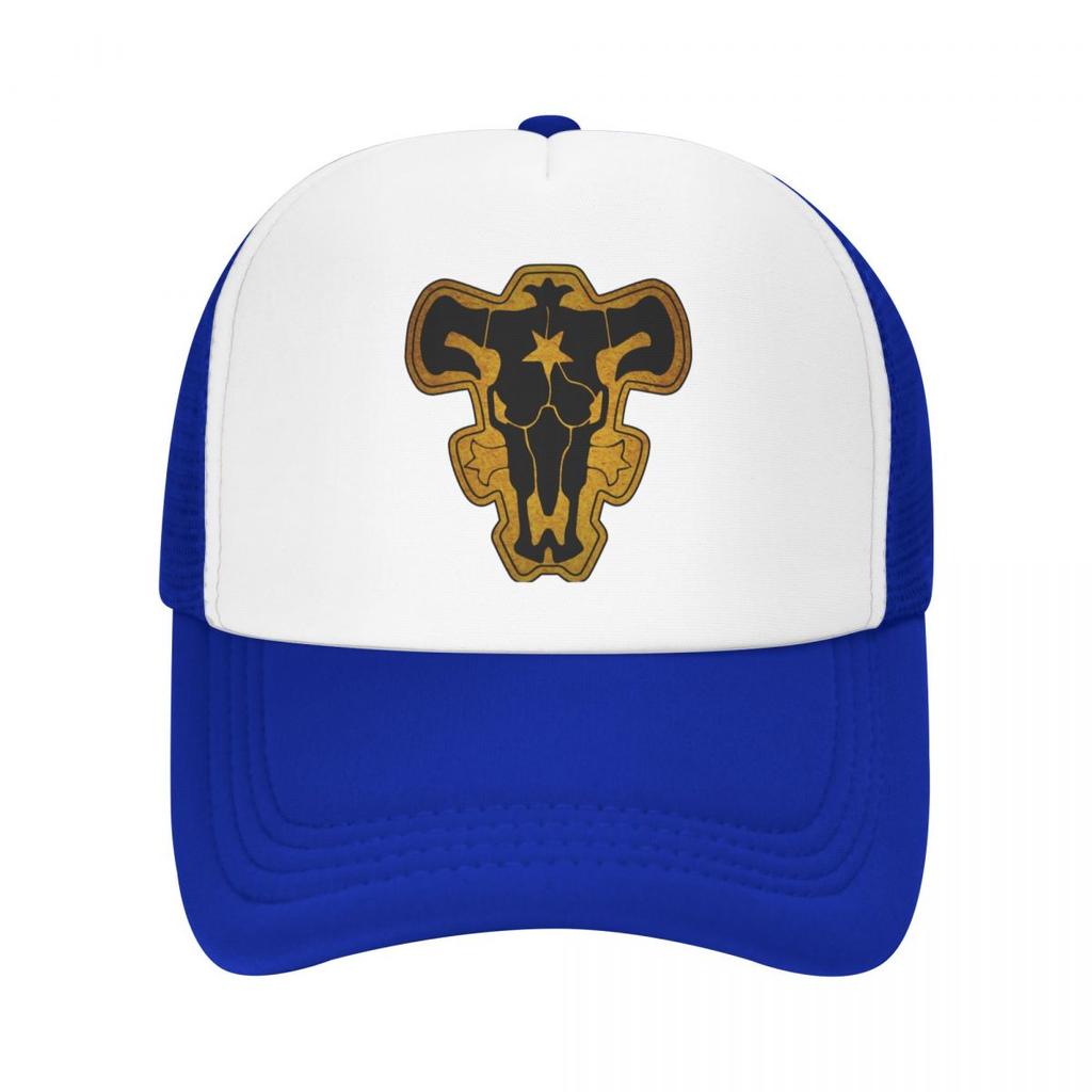 Бейсбольная кепка с логотипом Black Bull Squad, регулируемая защита от солнца в стиле аниме, манга, черный клевер, шляпа дальнобойщика, весенние кепки Snapback