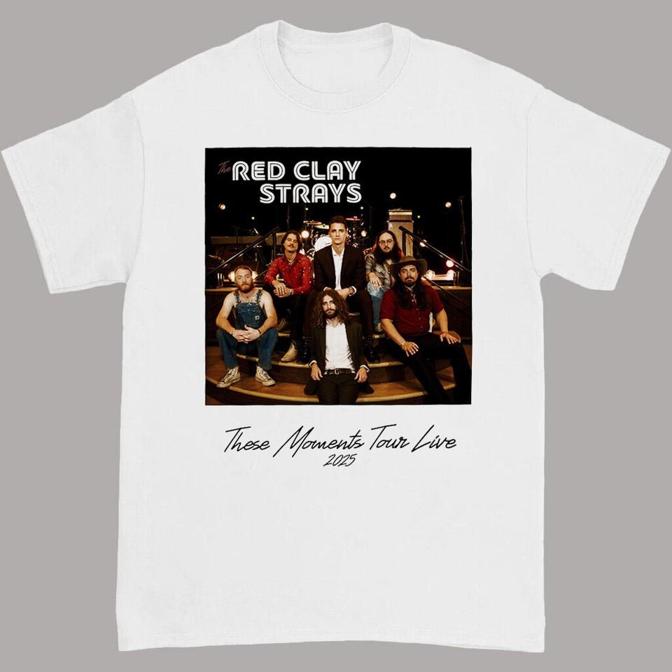 The Red Clay Strays The Moments Tour 2025 Gift For Fan S to 5XL Tshirt Unisex T-Shirt