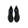 Anta Cushioning Slip Resistant Abrasion Resistant Breathable Low top Running Shoes Men's Black Blue Diamond Pattern 912125523-3