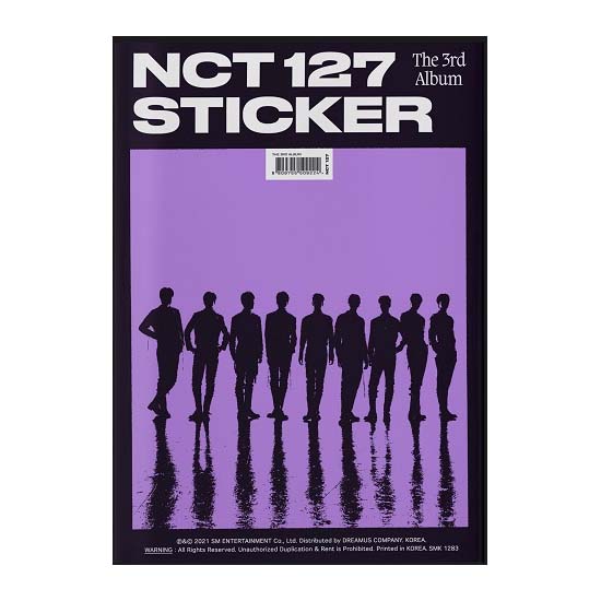 NCT 127 Альбом Том 3 СТИКЕР ФОТОКНИГА Вер.