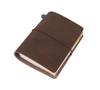 Collasaro Genuine Leather Notebook (Brown, XS, Passport Size, 135 X 105 Mm)