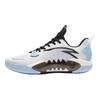 Anta Баскетбольные кроссовки Crazy Tide 5 Team Fabric Rubber Non-Slip Breathable Low-God для мужчин, белые, синие, черные 112411606-2