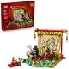 Конструктор LEGO Праздник Весны Скачущая Лошадь, Строительные Блоки для Детей 10-12 лет, Декоративный Подарок для Мальчиков и Девочек 80119