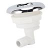 Massage Tub Jet Nozzle Adjustable Slick Appearance Stainless Steel and PVC Water Outlet Pool Jet Nozzle