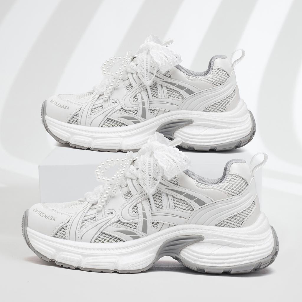 Strict Selection 2025 Shoes Women's Shoes Versatile Platform Dad Shoes Summer Versatile Breathable Mesh Women's Shoes Casual Shoes