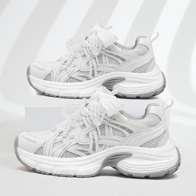 2025 новые балетки папины кроссовки сетчатые повседневные кроссовки ультралегкие кроссовки на мягкой подошве женская обувь универсальная спортивная обувь