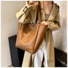 Повседневная сумка в стиле ретро для поездок на работу, женская, новая, 2024, наплечная сумка для осени и зимы, студенческая сумка-тоут