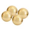 Golden Plating Golden Golf Balls Double Layer Gold Plating Golf Ball  Golf Practice Range