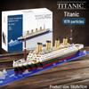 Lego-Compatible Titanic Model - High Difficulty Puzzle Building Blocks for Boys