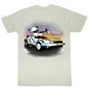 Back to the Future Been Back Natural Adult T-Shirt